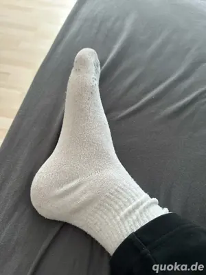getragene socken