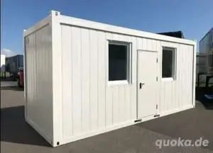 Wohncontainer, Lager und Imbiss