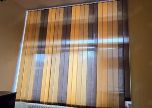 Lamellen Vorhang Stoff 250x280cm 