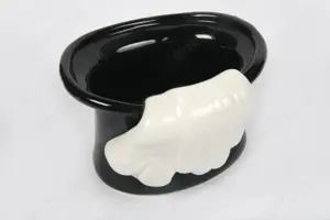 Sektkühler Keramik Blumentopf Deko Hochzeit 13x14 70er vintage                                      