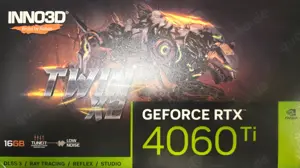 Grafikkarte "Inno3D GeForce RTX 4060 Ti 16GB TWIN X2" NEU-Originalverpackt