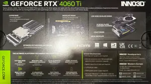 Grafikkarte "Inno3D GeForce RTX 4060 Ti 16GB TWIN X2" NEU-Originalverpackt Bild 2