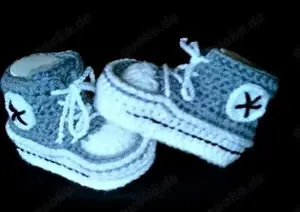viele schöne Babyschuhe für Mädchen+ Jungs" -Handarbeit- Bild 9