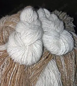 Katzenwolle! Hundewolle! Handgesponnene Wolle aus den Haaren Ihrer Katze oder Ihres Hundes