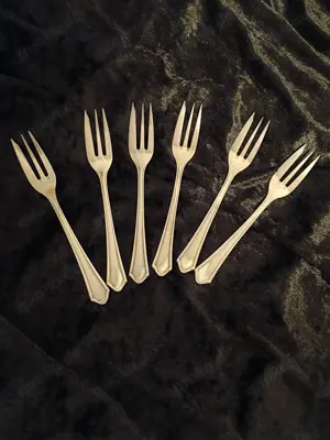 6 Stück Kuchengabeln