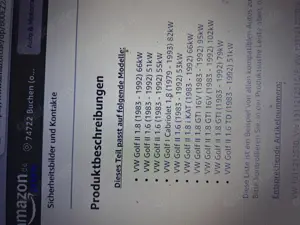 Kühler für Golf 2 zu verkaufen(neu) Bild 2