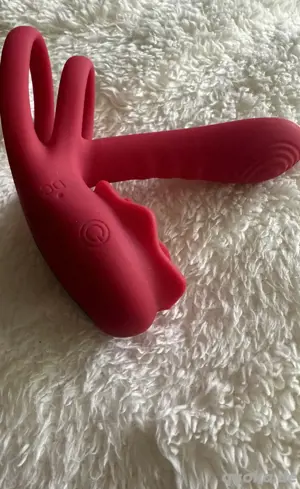 Penisring mit dildo 