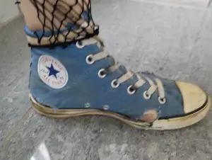 Chucks lange getragen   