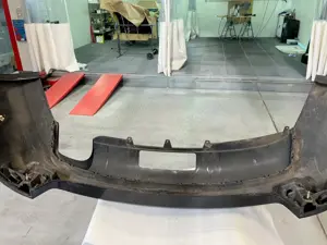 Stoßstange hinten Audi A4 Avant 8K mit Spoiler LZ7L n. beschädigt Bild 8