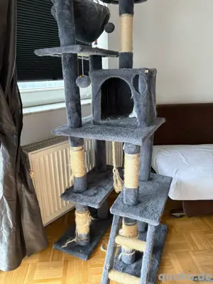 Gebrauchter Katzenbaum   155 cm hoch, stabil & gemütlich!