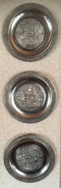 Zinnteller  Sammlerteller