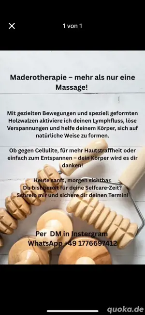 Madero-Massage in Weil am Rhein - für naturliche Schönheit & Wohlbefinden Bild 3