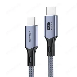 USB4 USB-C 4.0 Kabel 240W 8K 60Hz 40Gbps für iPhone 15 16 2 Meter