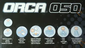 Poolroboter ORCA O50 automatisch, Saugroboter, Poolreiniger, Poolsauger, Reinigungsroboter Bild 9