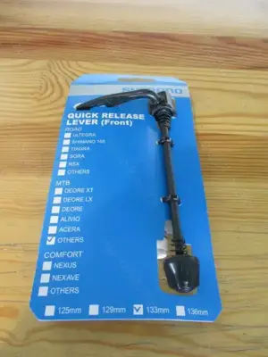 Shimano Schnellspanner Vorderrad 133 mm