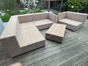 DEDON Lounge Sofa Outdoor Module Bleach 066 Bild 19