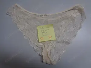 Mein getragener Spitzen Slip getragenes Höschen für Dich