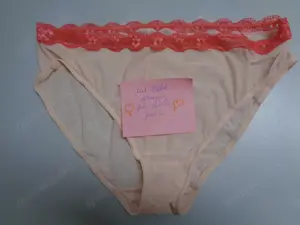 Getragener Slip leicht durchsichtig sexy Höschen getragen