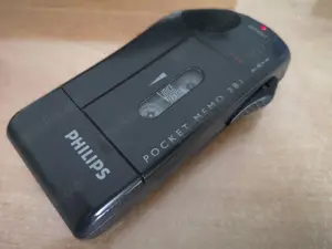 Philips Pocket Memo 281 Diktiergerät Recorder Made in Austria  Bild 5
