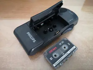 Philips Pocket Memo 281 Diktiergerät Recorder Made in Austria  Bild 2