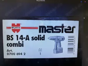 WÜRTH Koffer Master BS14-A solid combi leer Werkzeug Handwerker Arbeiten Haus Wohnung Kunde Profi Bild 3