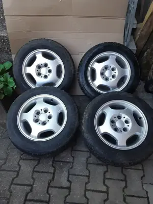 4 Alufelg.mit Wint.Reif. Für Merc. C-klasse 180 Bild 2