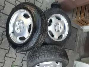 4 Alufelg.mit Wint.Reif. Für Merc. C-klasse 180