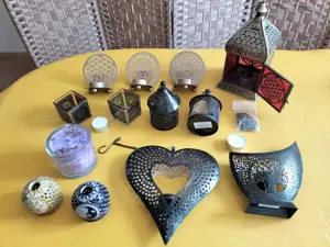 Verschiedene Teelichthalter   Orientalische Lichter   Teelichtkugeln   Teelichtgläser   Windlichter 