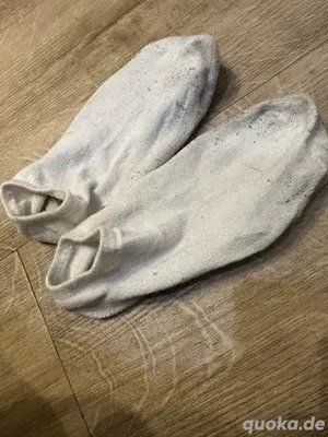 getragene Socken