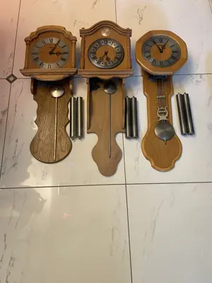 Wanduhren Freischwinger 3 Stück Schmeckenbecker Bild 2
