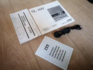 ITT Schaub Lorenz SL 600 Vintage Cassette Recorder Bild 3