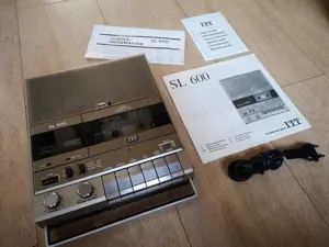 ITT Schaub Lorenz SL 600 Vintage Cassette Recorder Bild 2