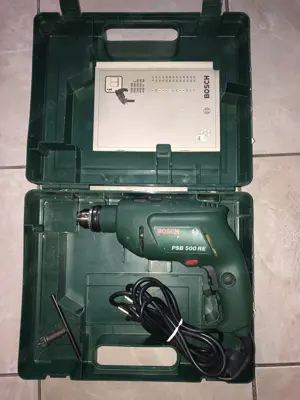 Bosch PSB500RE Schlagbohrer Werkzeug bohren schrauben Haus Wohnung Arbeiten Schrauben Nägel Bild 6