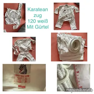 karateanzug kinder weiss 120 