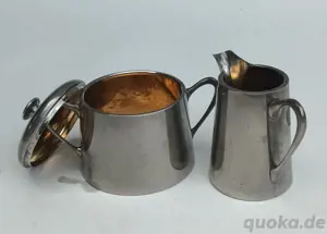 für Teeliebhaber, Milchkännchen u. Zuckerdose
