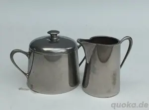 ! für Teeliebhaber, Milchkännchen u. Zuckerdose Bild 2
