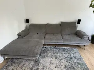JOOP! Couch, Ecksofa Studio, Farbe Stone TOP Zustand