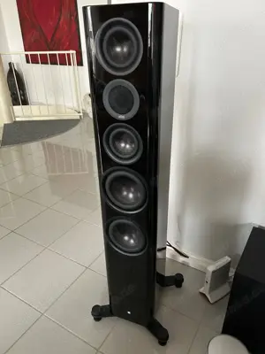 Nubert NuZeo 11 - High End - Aktiv Lautsprecher - Hochglanz schwarz - 1 Paar