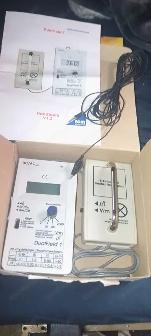   Rom Elektronik Dual Field 1   Messgerät f. elektrische Felder  