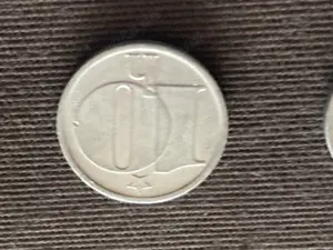 Münze Münzen Umlaufmünze Tschechoslowakei 10 Heller 1983