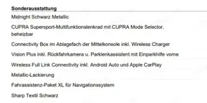 CUPRA Leon 2.0 TSI DSG VZ