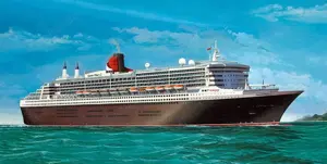 Rarität! Bausatz Revell Queen Mary 2 1:400, Top Zustand!