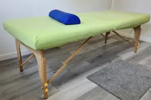 "Behandlung", Check up, Massage