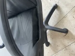 Chefsessel Leder schwarz verstellbar  Bild 3