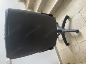 Chefsessel Leder schwarz verstellbar  Bild 5