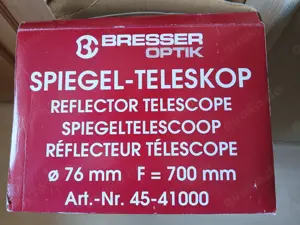 Bresser Teleskop Art Nr.45-41000 Reflector Fernrohr Bild 5