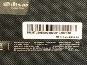 Tablet Acer Iconia 10, Werkseinstellung, gut - sehr gut Bild 2