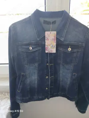 Nagelneue Damen Jeansjacke, blue, Größe 3XL 46 (42),