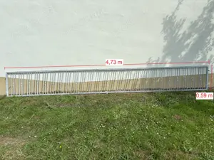 Geländer   Hoftor - Set aus 4 Teilen