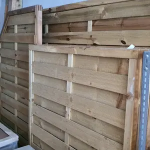 Sichtschutzzaun mit Zubehör